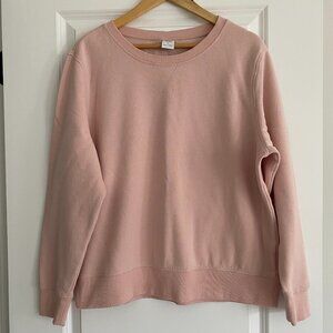 Amazon Essentials Pink Crewneck Sweatshirt – Women’s XL – Cozy Fleece Pullover